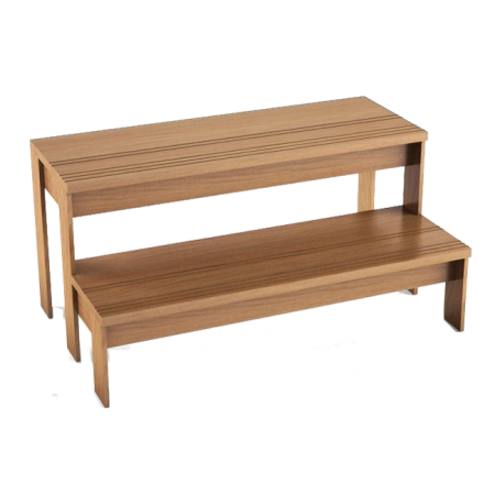 Ступень для СПА бассейна Jacuzzi высокая/низкая (Тик) 107 см