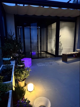 Светильник Куб 43 питание от сети 220В, RGB