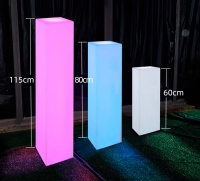 Светильник Колонна 30х50 питание от сети 220В, RGB